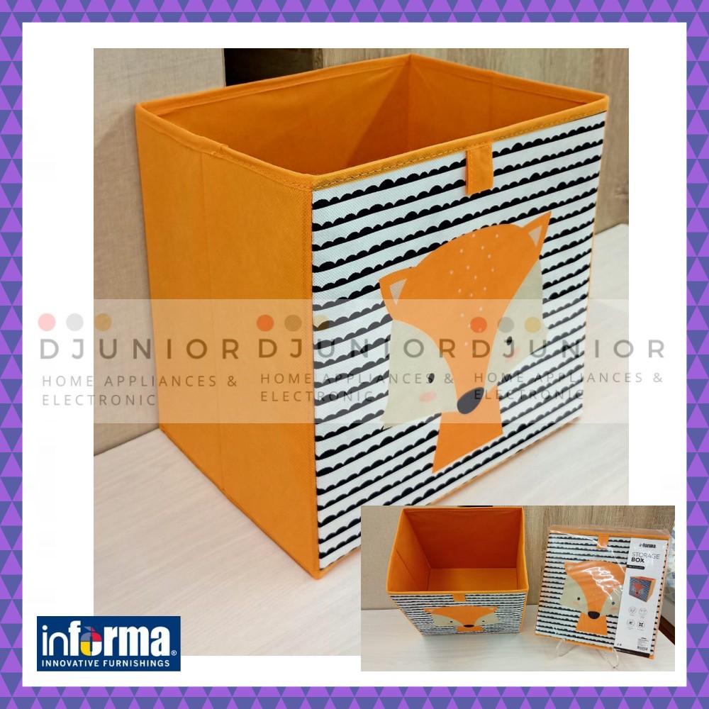 INFORMA KOTAK PENYIMPANAN LIPAT STORAGE BOX MAINAN / STORAGE BOX ANIMAL