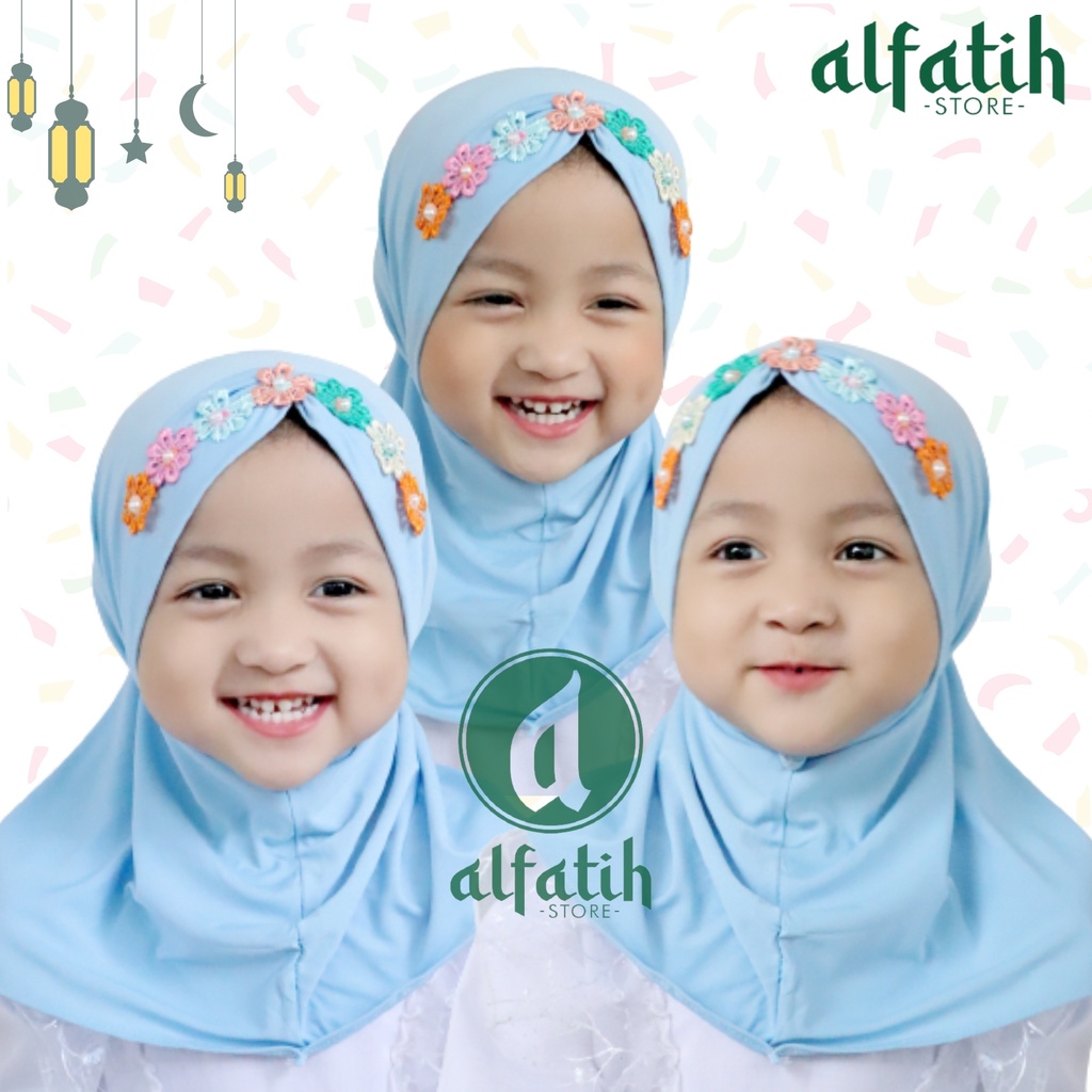 ALFATIH STORE / JILBAB ANAK SYIRIA MELATI RAINBOW JASMIN KIDS / HIJAB ANAK / HIJAB BAYI KERUDUNG ANAK HIJAB BAYI COD / KERUDUNG ANAK HIJAB HIJAB ANAK BAYI PEREMPUAN / HIJAB ANAK / JILBAB ANAK BAYI USIA  0-3 TAHUN BAHAN JERSEY PREMIUM NYAMAN DI PAKAI