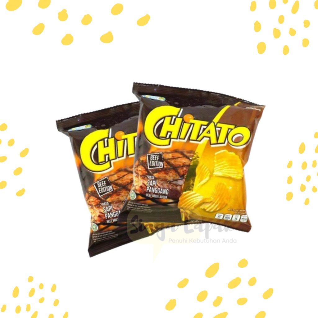 Chitato Mini Keripik Kentang Rasa Sapi Panggang 15 gr