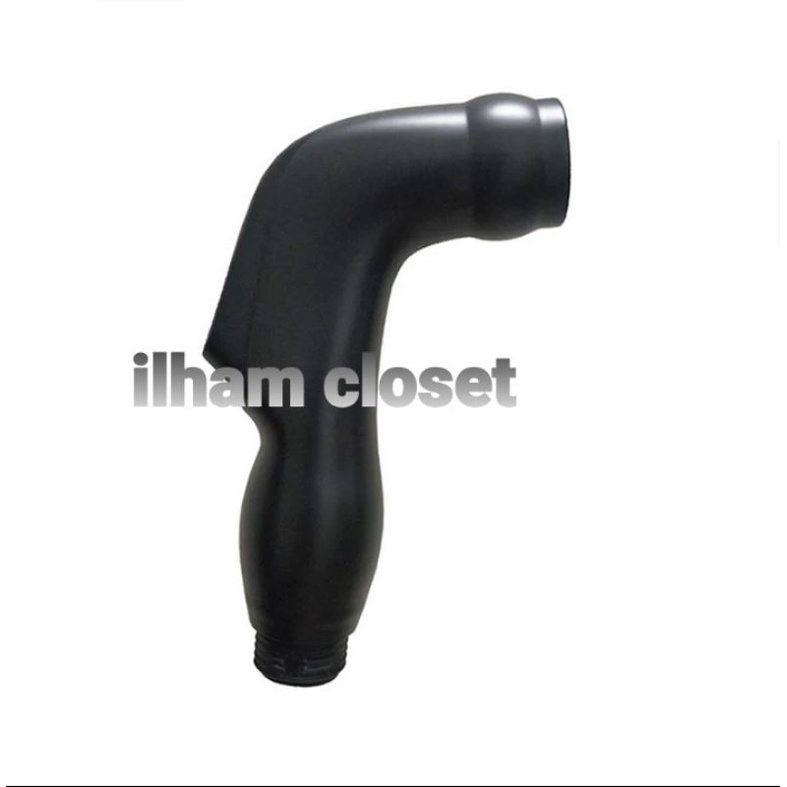 KEPALA SHOWER KEPALA JET SHOWER BIDET HITAM SEMPROTAN TOILET WC