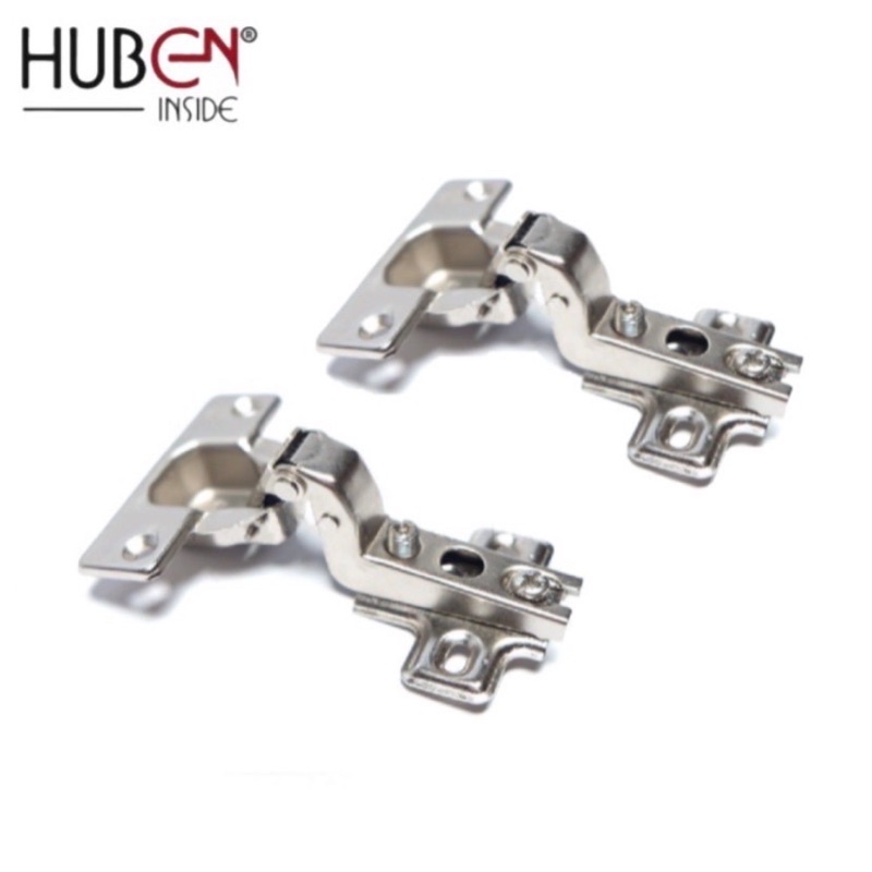 (2 Pcs) Engsel Sendok Lemari Full Bengkok Slide On Huben HT 16 35 MM