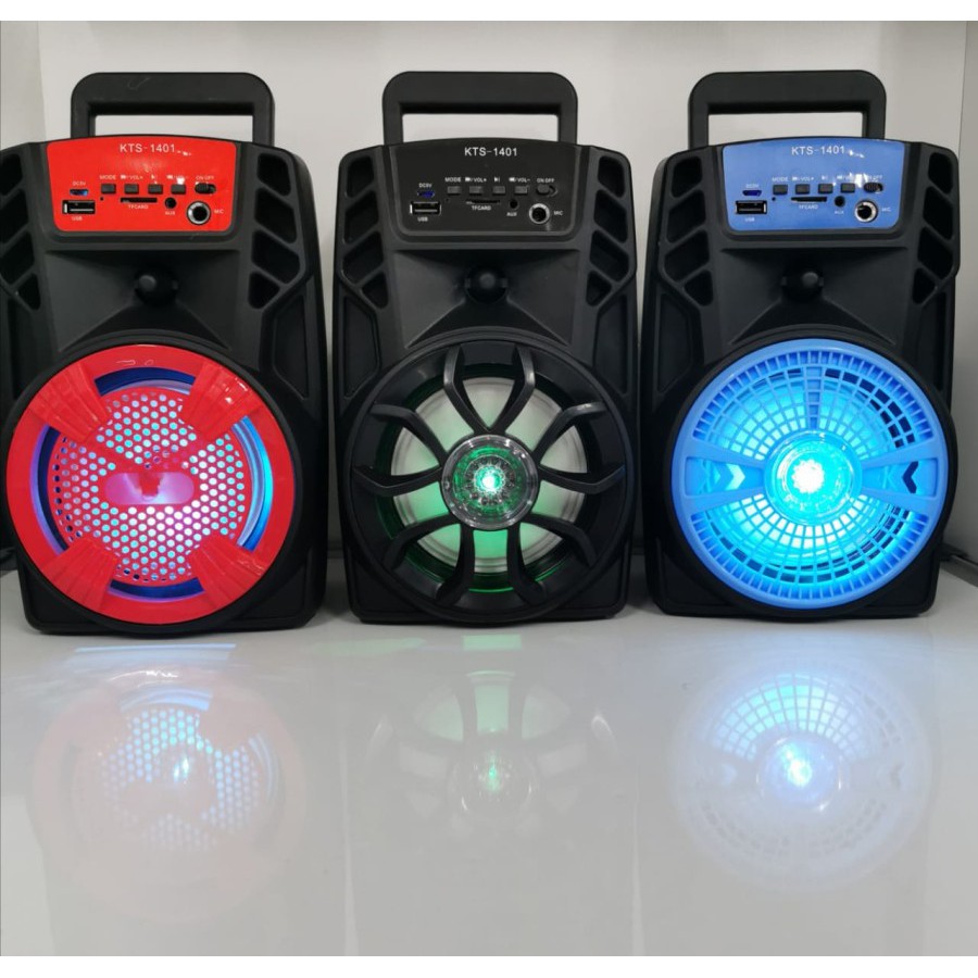 speaker kts-1401 wireless bluetooth free mic