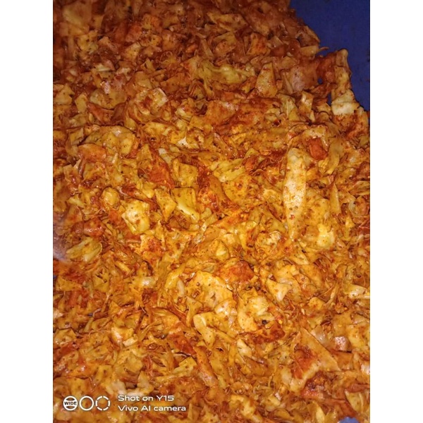 

Keripik pedas ( keripik singkong) PIKSET ( keripik setan )