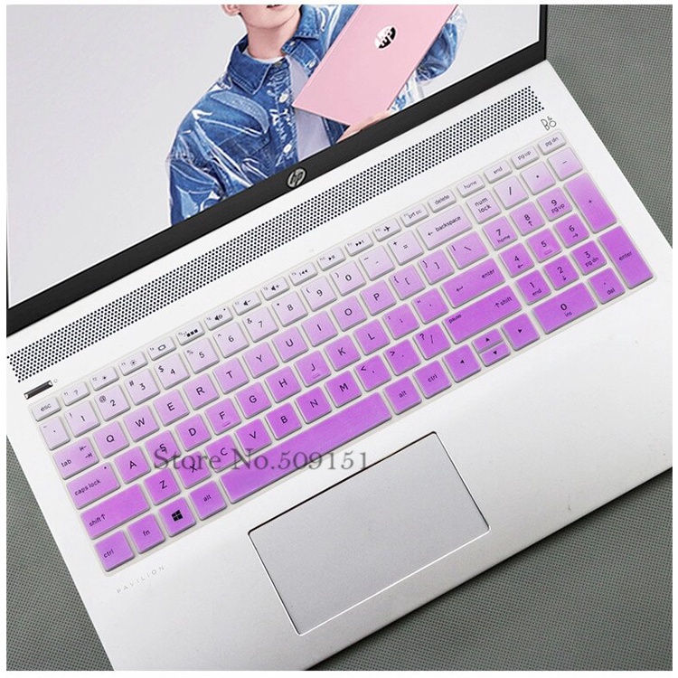 For 15.6&quot; HP Pavilion X360 15-BR Pavilion 15-CC 15-CH 15-CD 15-CB 15-BS 17-BS 17M-AE Silicone Laptop Keyboard Cover Skin Case