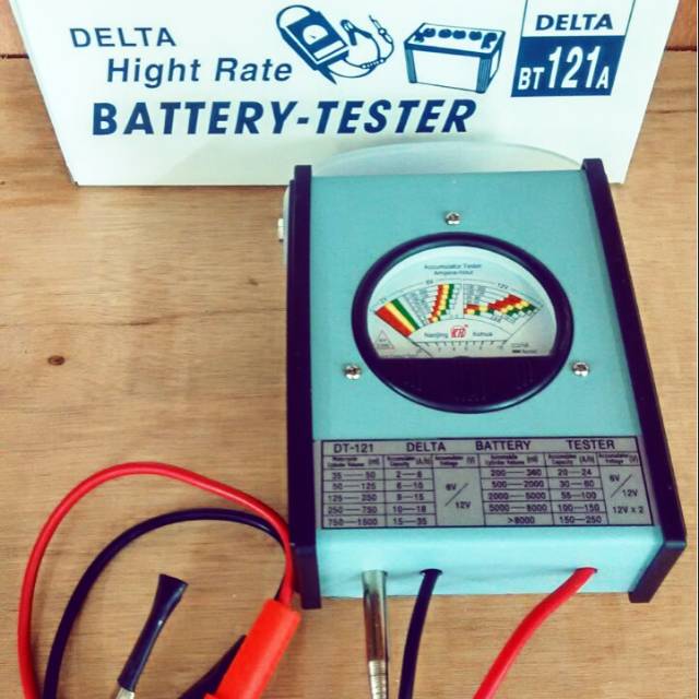 Battery Tester Delta BT 121/ Alat Ukur Aki