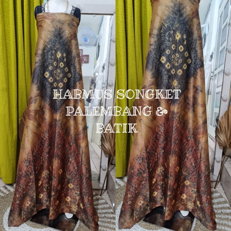 BAHAN / KAIN JUMPUTAN PALEMBANG SUTRA VALVET SILK