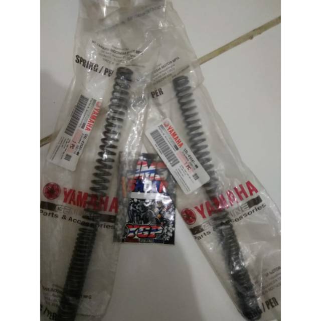 Sepasang Per spring shock shockbekr depan mio sporty mio smaile mio j mio gt original ygp