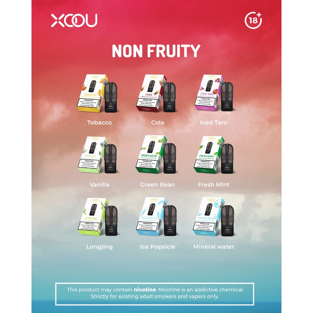 XOOU 5th Generation Mint Flavour 1 Cartridge