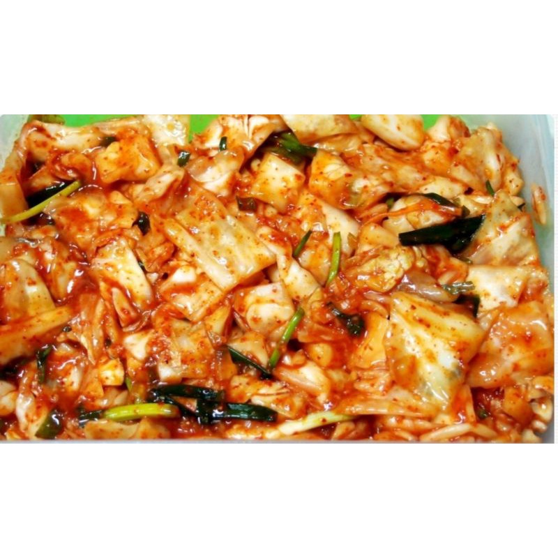 

Kimchi Sawi 2 kg Packing Aman Sterofoam