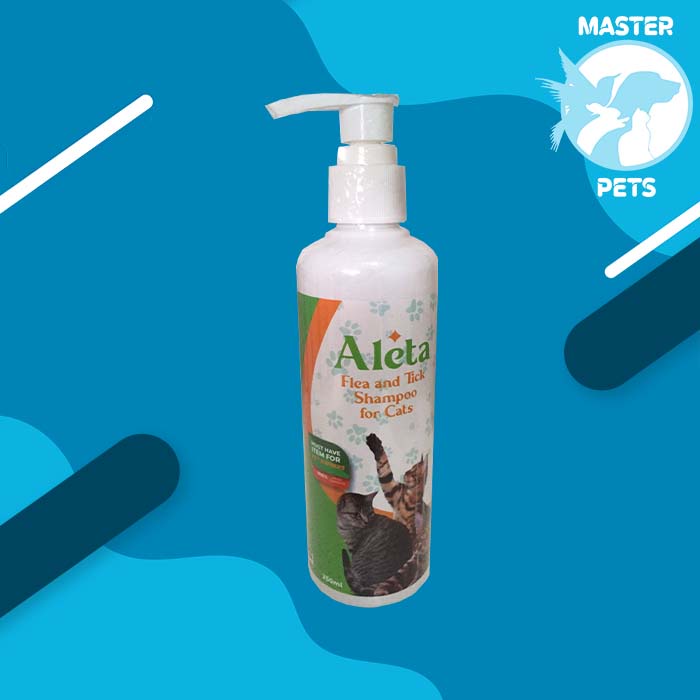 Aleta Pet Shampoo Kucing Anjing Flea Tick Anti Kutu 250 ML