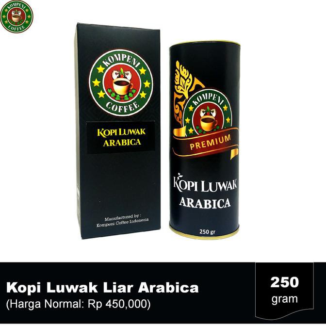

READY STOCK Kopi Luwak Liar 250gram (Bukan Luwak Peliharaan) - Bubuk KP280