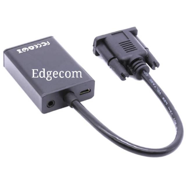 VGA to HDMI +Audio Converter