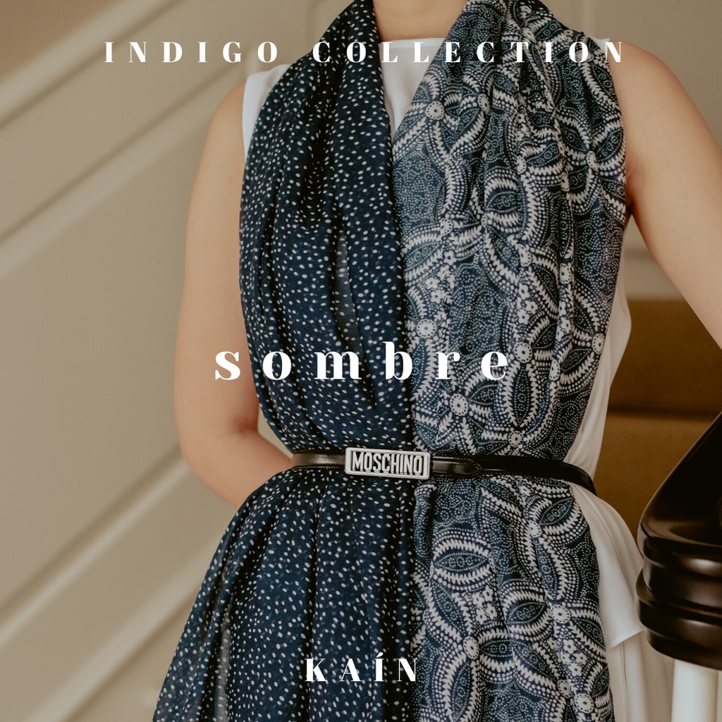 SHOPKAIN Sombre Shawl - Indigo Collection