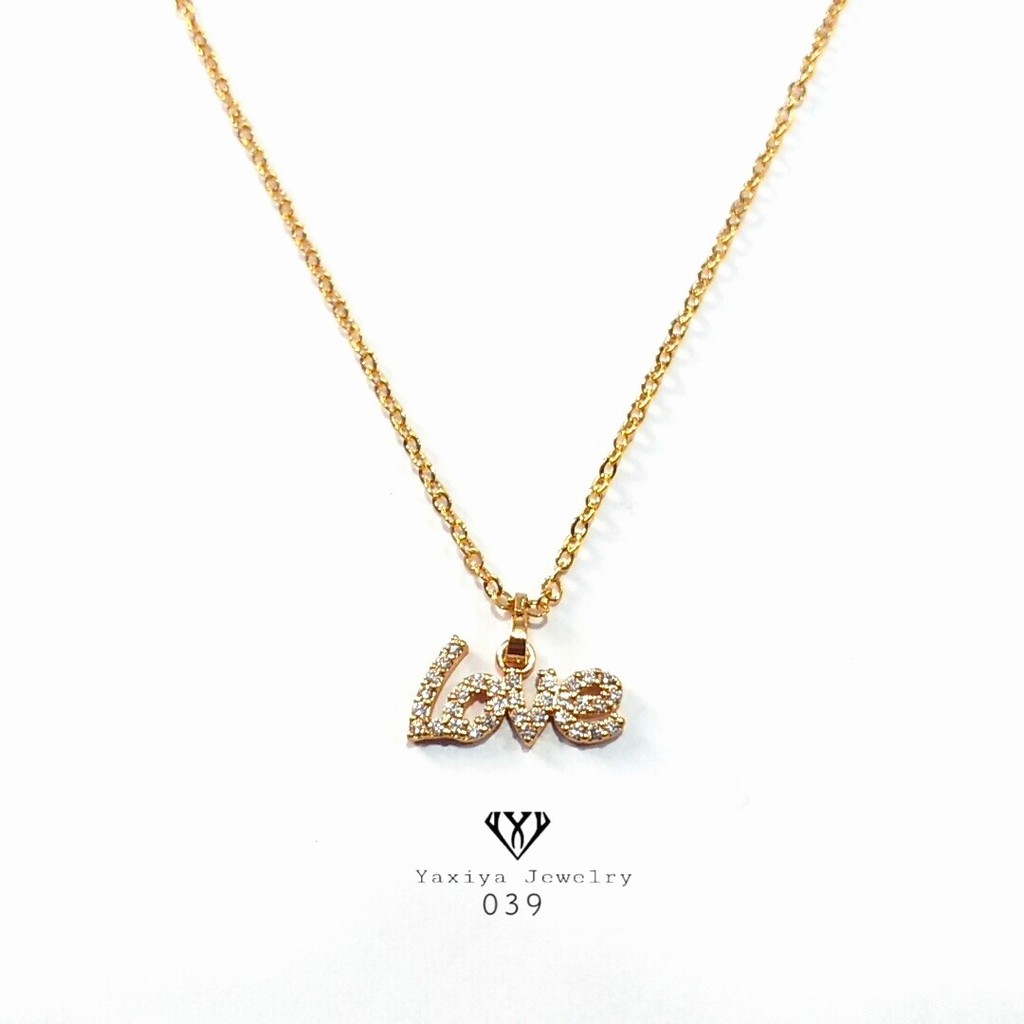 

Kalung Set Wanita Permata Perhiasan Lapis Emas18k Yaxiya Jewelry 039