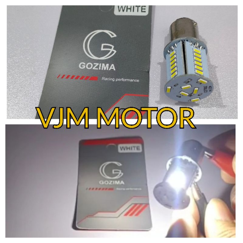 Lampu Stop Rem belakang gedip 30 mata LED motor/mobil