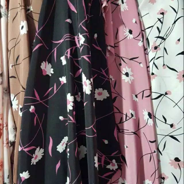 Kain Wolfis Monalisa Motif Sunrise Kain Monalisa Kain Meteran Kain Woolpeach Harga Per0 5meter Shopee Indonesia