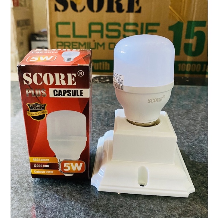 Lampu SCORE LED 5W kapsul / Lampu Rumah Led