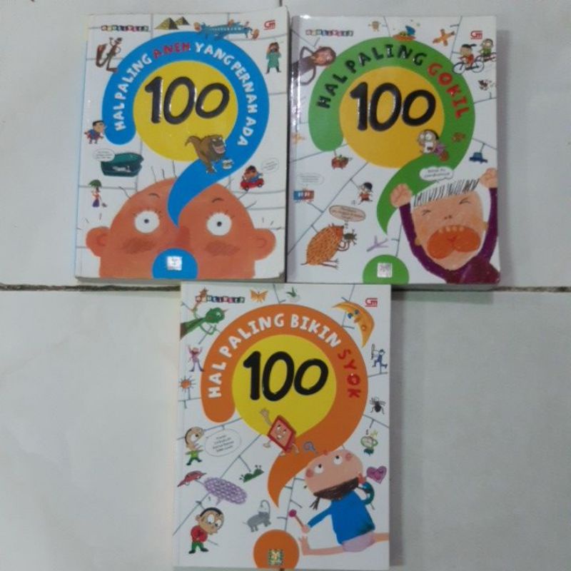 [Jual Murah Preloved] Buku 100 Hal Paling Aneh/Gokil/Bikin Syok yang Pernah Ada
