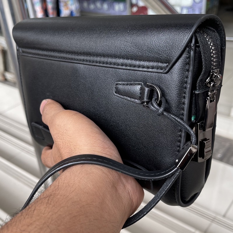 Tas Handbag MB premium kualitas super brend pria/wanita Tas clutch kunci lock import super