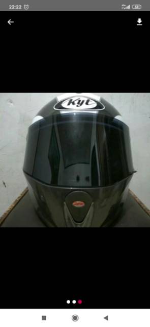 Flat visor kyt xrocket custom akrilik