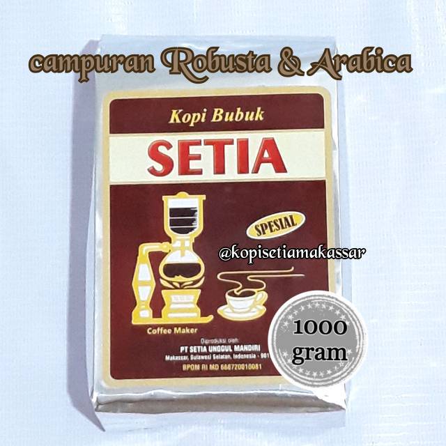 

KOPI SPECIAL (blend Arabica & Robusta) 1 kg