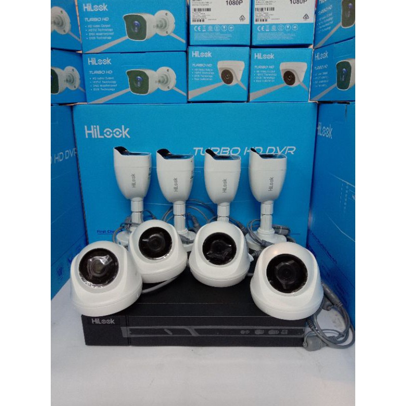 Paket cctv hilook 8 channel 8 cctv hilook 2mp 1080p