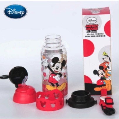 Original Disney Mickey Minnie Straw sedotan Bottle BPA FREE- 4262/4265