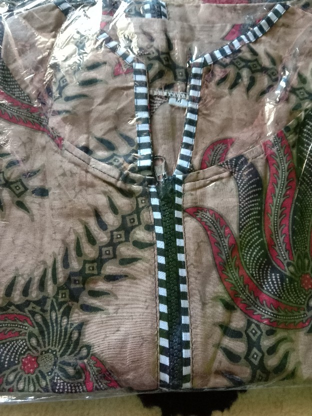 Atasan Batik Dolby Dolbi Dobby Doby Tenun Sutra Tulis Halus Katun Atbm Baron ,sarombit Atasan