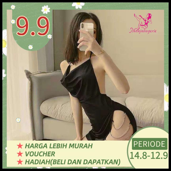 MANJLINGERIE SEXY BAJU TIDUR SEXY WANITA LINGERIE SEXY 8089 - HITAM