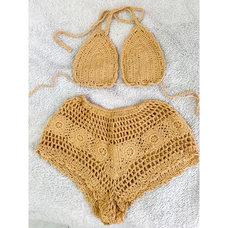 set bikini rajut / bikini bali