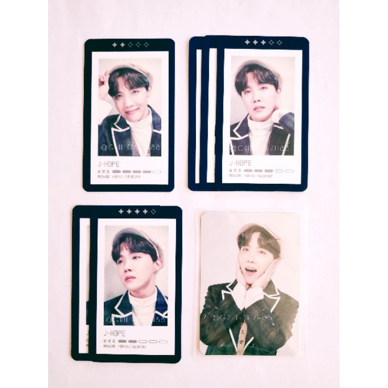 [CEK VARIASI] BTS J-HOPE 5th MUSTER MAGIC SHOP Official Mini Photocard Guestbook Card PC