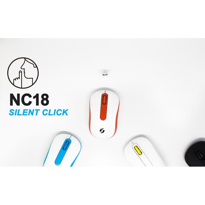 Mouse Wireless SLec NC18 Silent Click