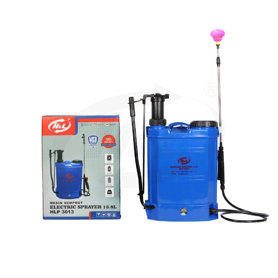 Elektrik Sprayer HLP 3016 / 14 Liter Otomatis - HNL 2 in 1 Semprot Hama