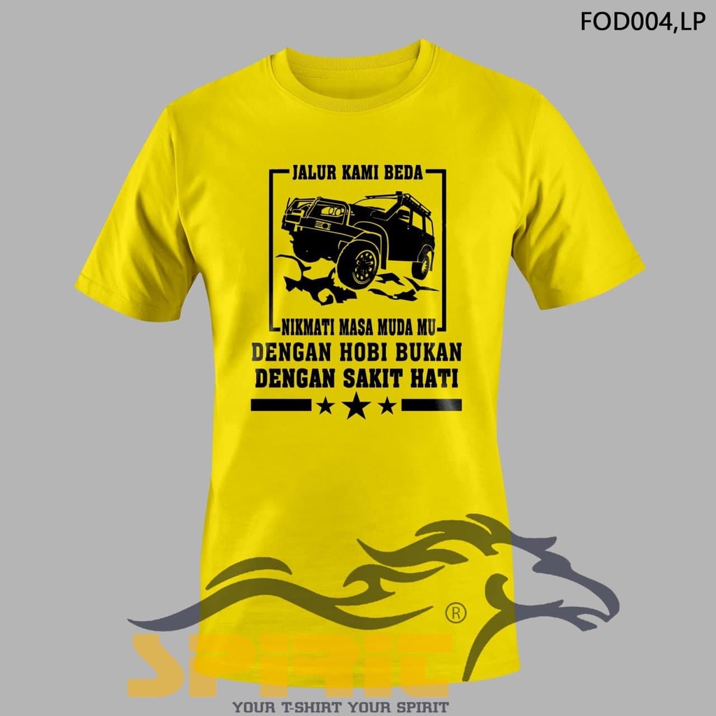 Kaos premium clothing lengan pendek HOBI OFF ROAD