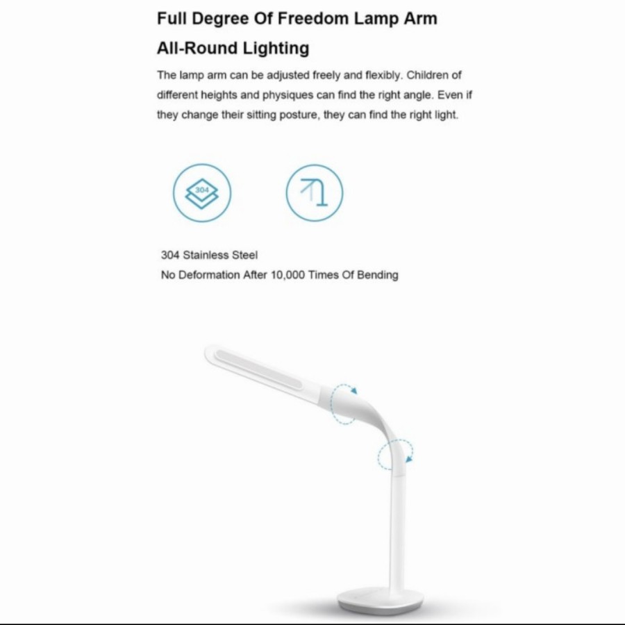 MIJIA PHILIPS SMART LED DESK LAMP 3 - Lampu Meja Pintar Philips