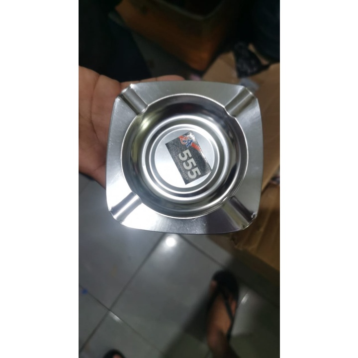 [RA] ASBAK 11 CM STAINLESS RA ANTI KARAT BULAT MURAH RA RAAN BESI