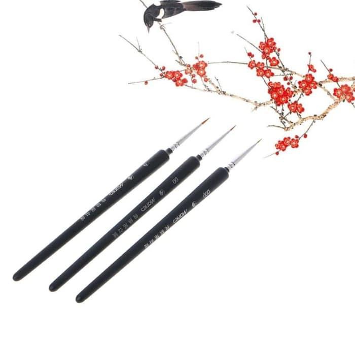 

Miniature & Detailing Brush 0/00/000 (3pcs)