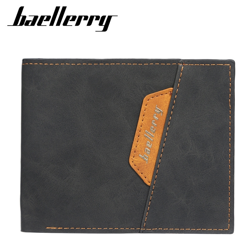 BAELLERRY DR039 Dompet Lipat Kulit Pria WK-SBY