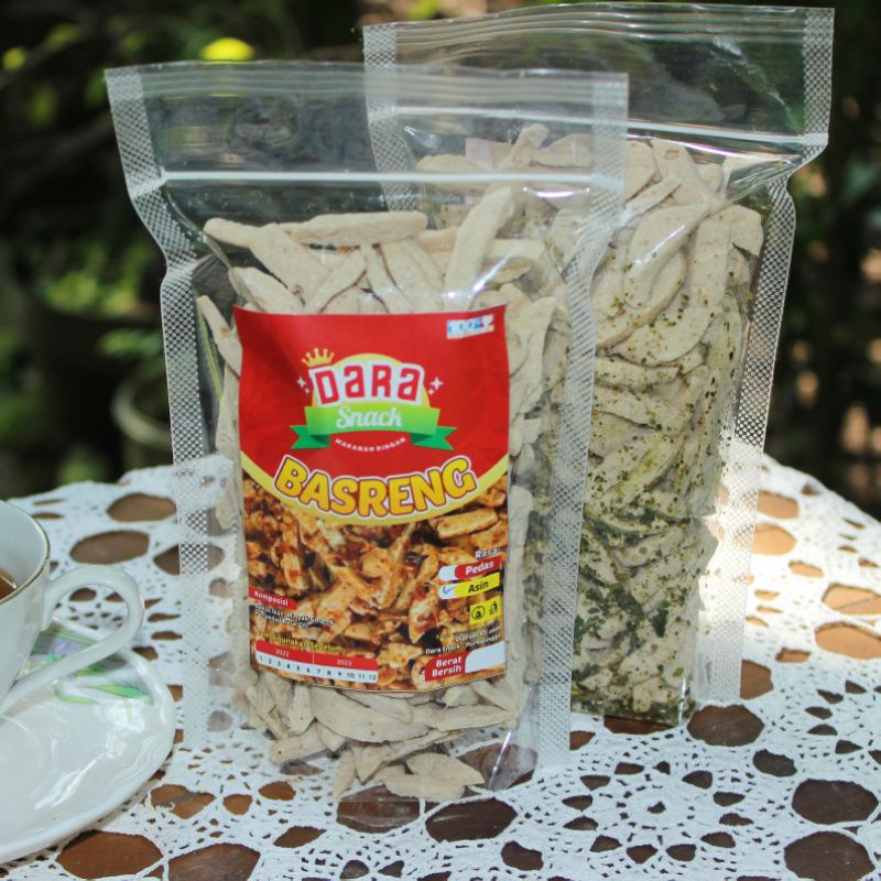 

Basreng gurih original ukuran poch cemilan kekinian bikin nagih terlaris