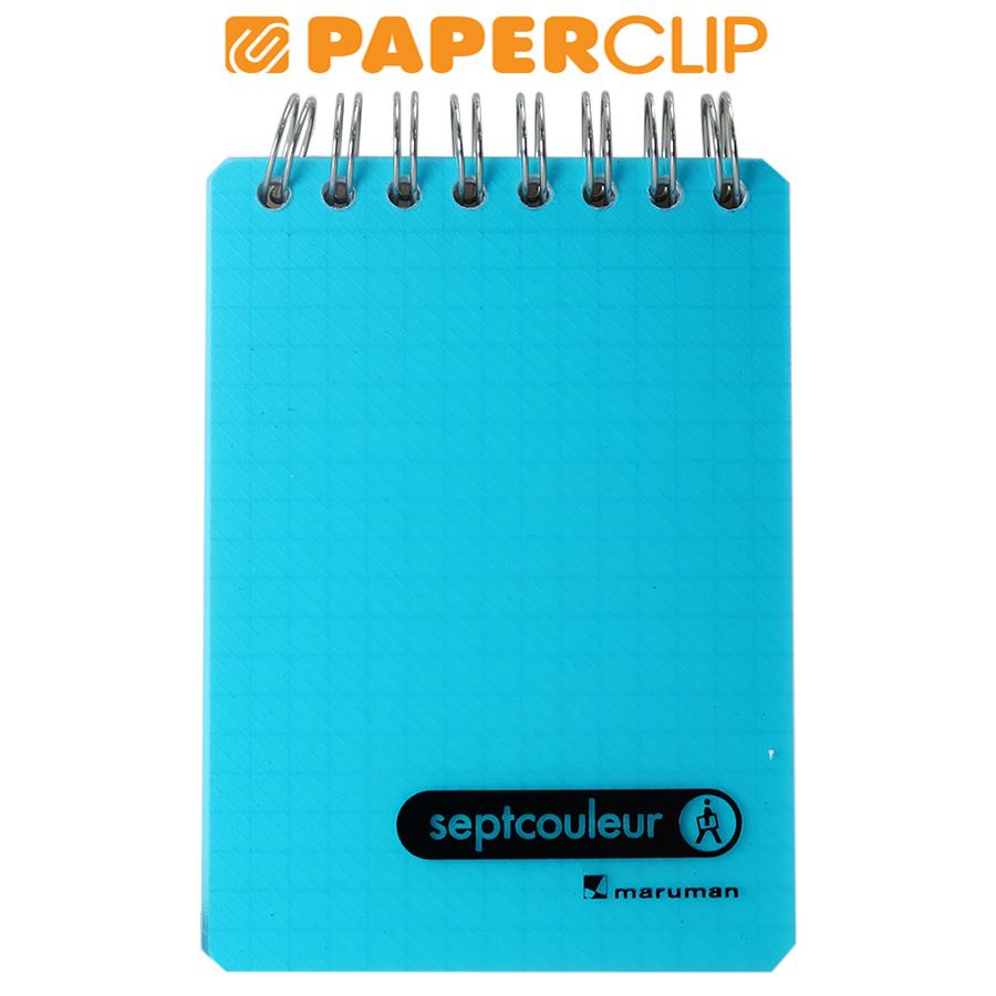 

NOTEBOOK A7 MARUMAN SEPTCOULEUR N577/B-52 GRID LIGHT BLUE