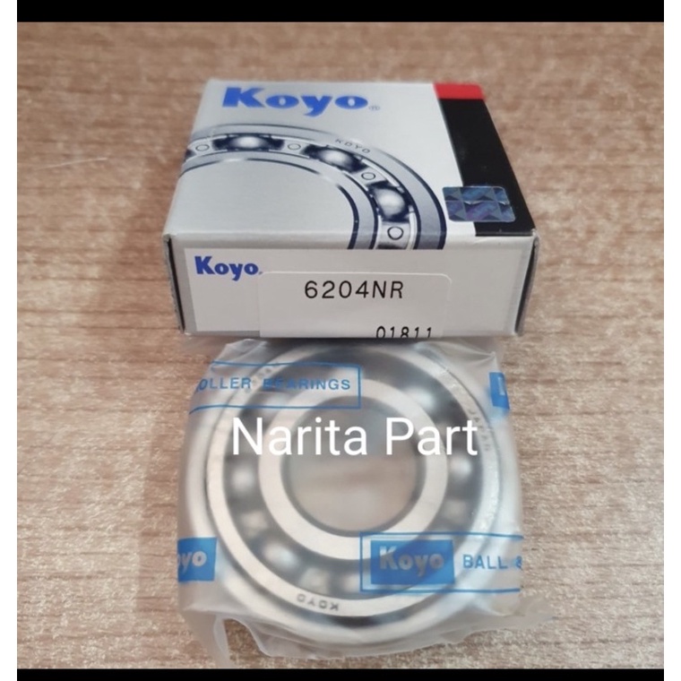 Bearing 6204 NR Koyo Asli