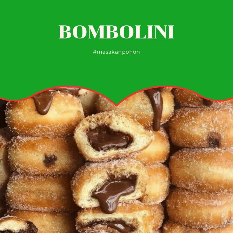 

Bombolini Italia Donat Chocolate Lembut Viral Enak Banget Dijamin