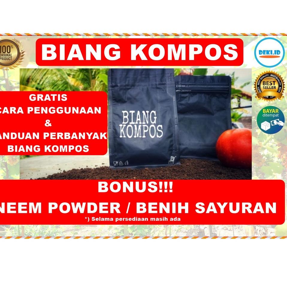 ⚡COD⚡ Biang Kompos Original by Bali Organik TV BOTV Makanan dan Pembenah Tanah Organic Bukan Pupuk
