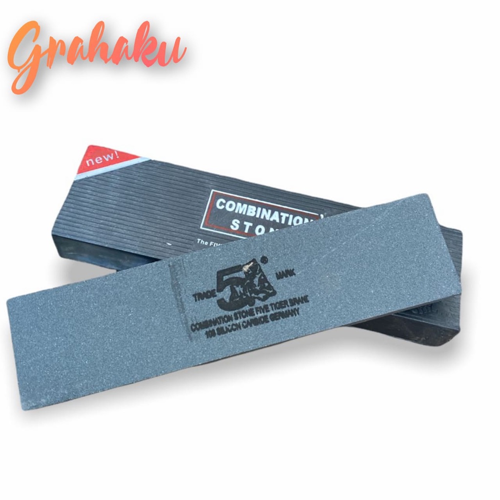 PROMO BATU ASAH COMBINATION STONE - GERINDA ASAH IMPORT - BATU ASAH PISAU GOLOK ARIT DAN SABIT -