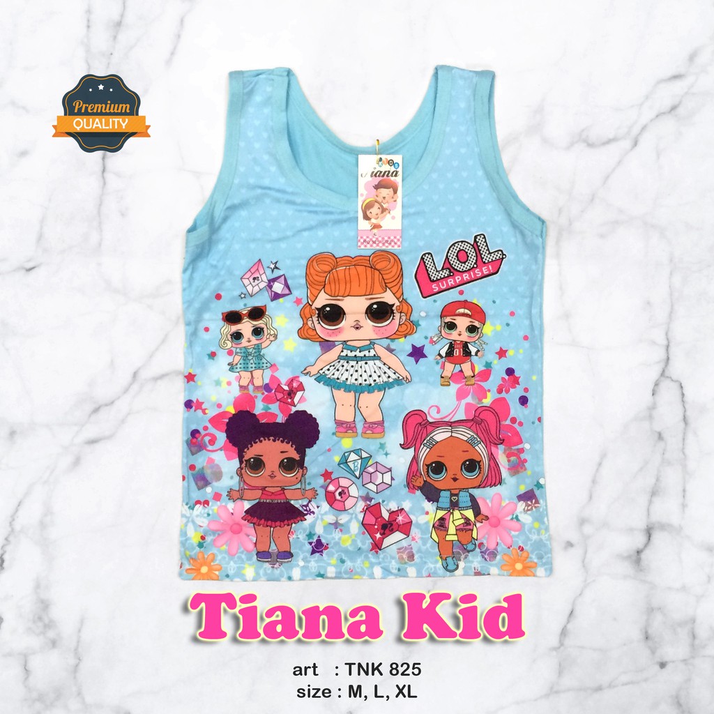 TIANA KIDS | Tanktop Anak  / Atasan Anak  / Singlet Anak  / art TNK 825