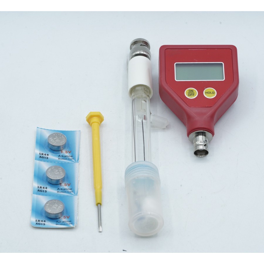 Mini Pen pH Meter Tester with pH Electrode LCD Display Acid