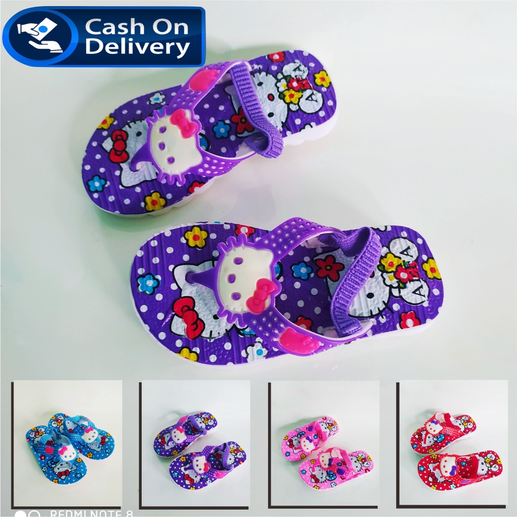 Sendal cicit anak perempuan motif hello kitty keren cod