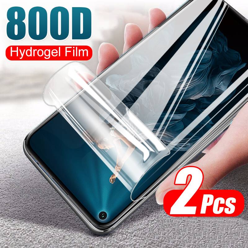 2Pcs Hydrogel Soft Film Not Glass For Huawei Honor 20 Pro 9X 8X 10 9 8 Lite 20S Screen Cover Protector 7A 7C Ru Protective Film