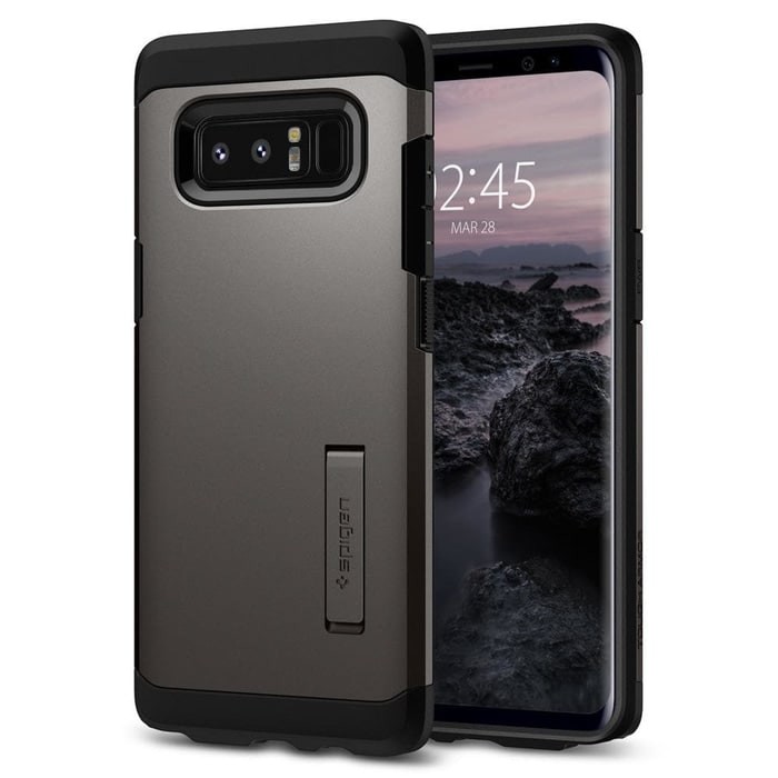 Spigen Case Samsung Galaxy Note 8 Tough Armor Case - Gun Metal