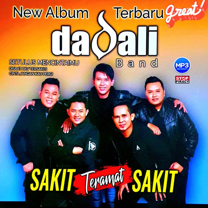 KASET MP3 AUDIO LAGU POP DADALI FULL ALBUM - KASET CD AUDIO MOBIL SUARA JERNIH FULL BASS